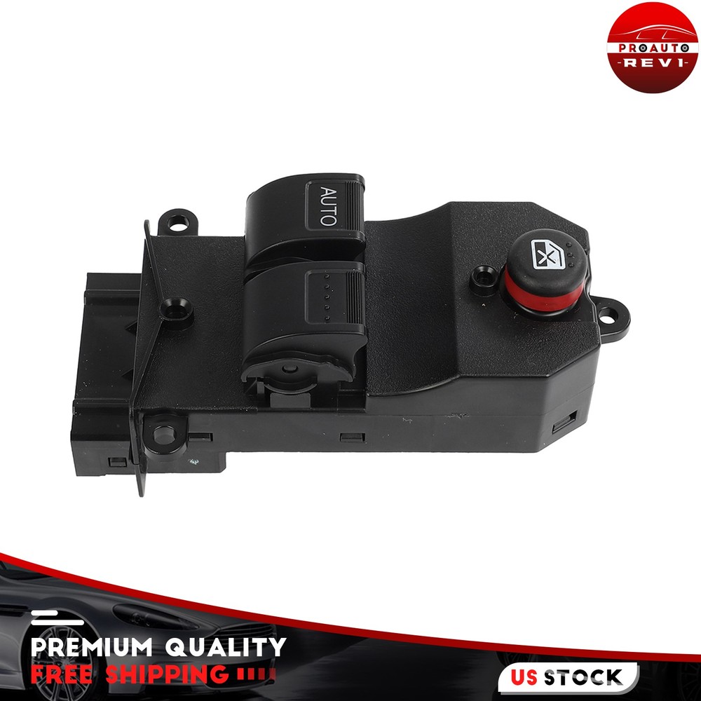 Power Window Switch For Honda Element 2003-2011 L4 2.4L Front Left Driver Side