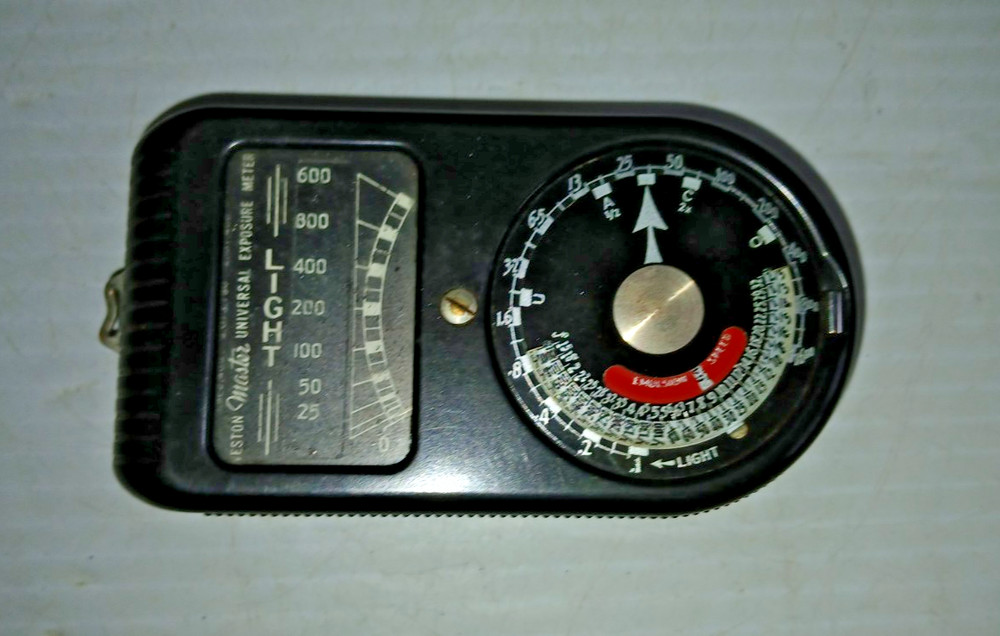 Vintage Weston Master Universal Exposure Meter with Case