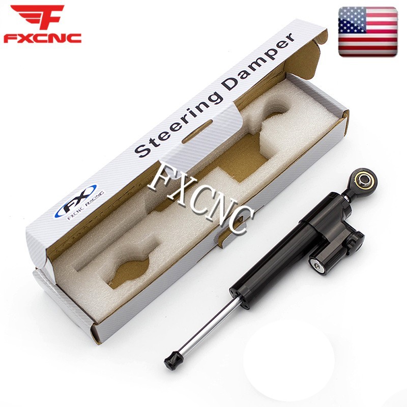 Steering Damper Stabilizer & Mount Bracket Support For Kawasaki Z1000 2003-2009