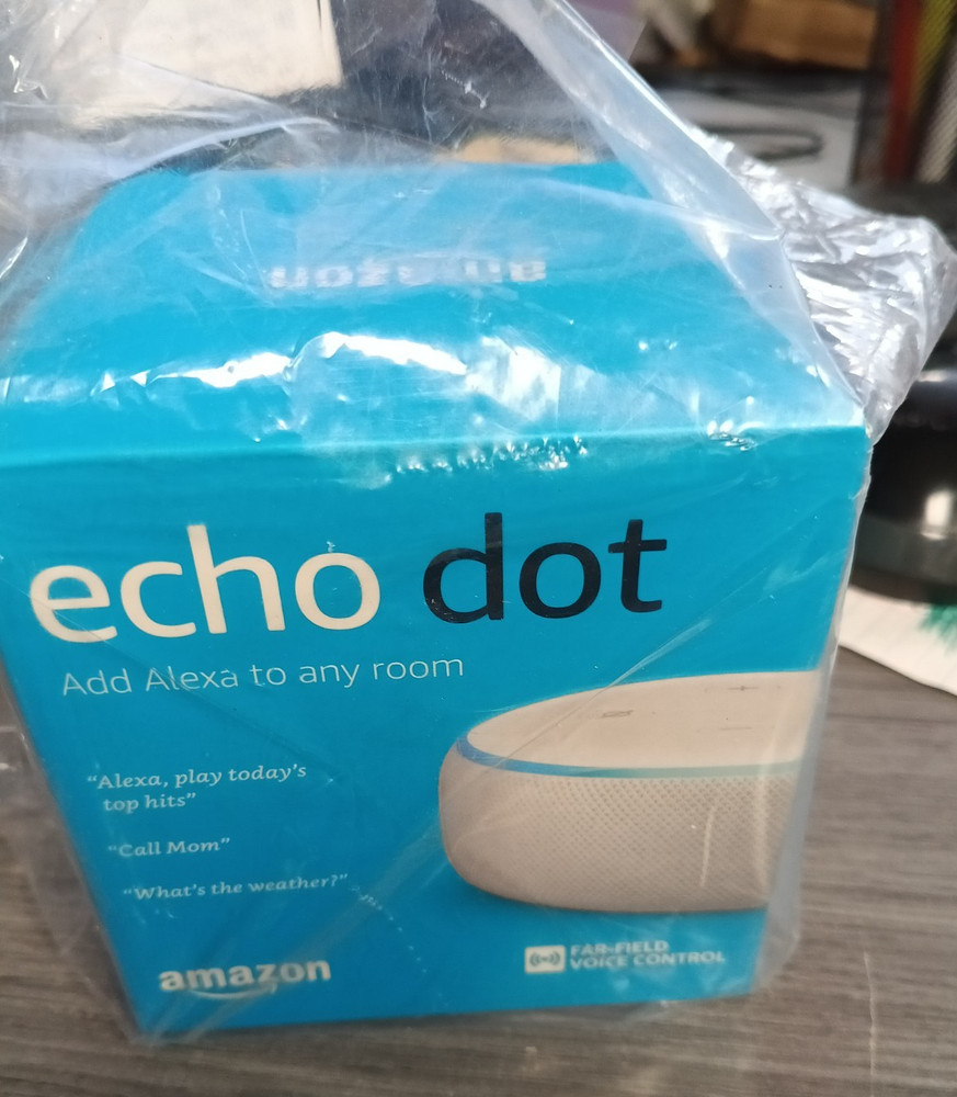 Amazon Echo Dot (3rd Generation) Smart Speaker - Sandstone - Sealed