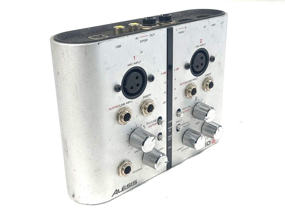 Alesis iO2 USB Audio Interface (C2018-466)
