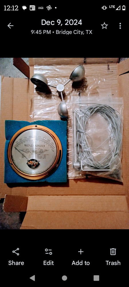 Cape Cod Wind Speed Indicator