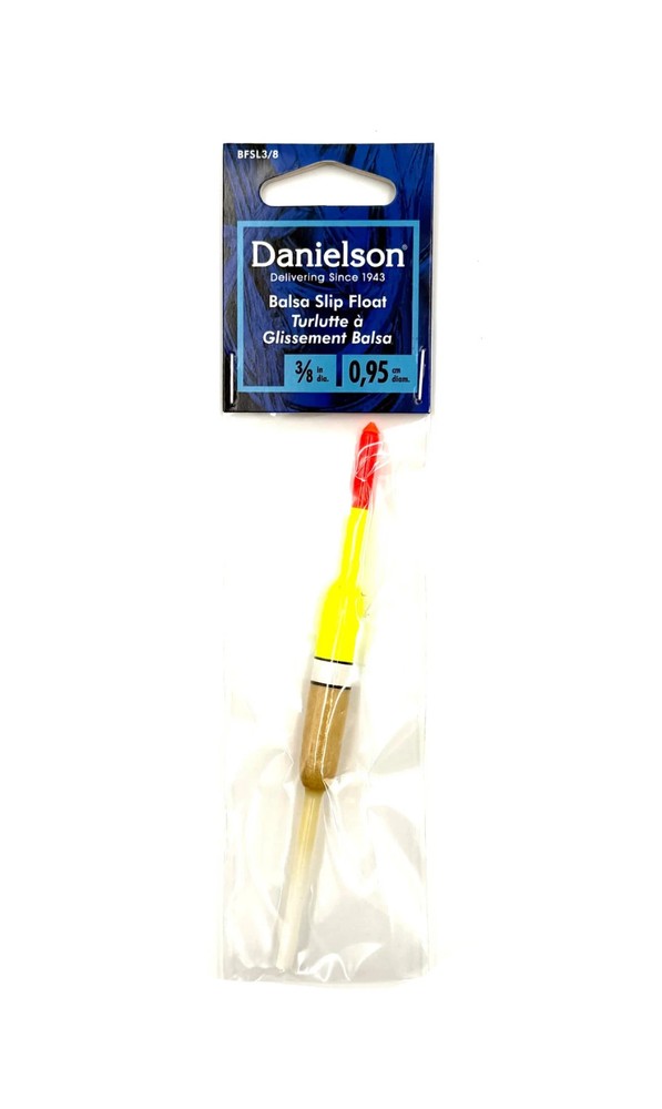 Danielson Balsa Slip Float 3/8" dia.
