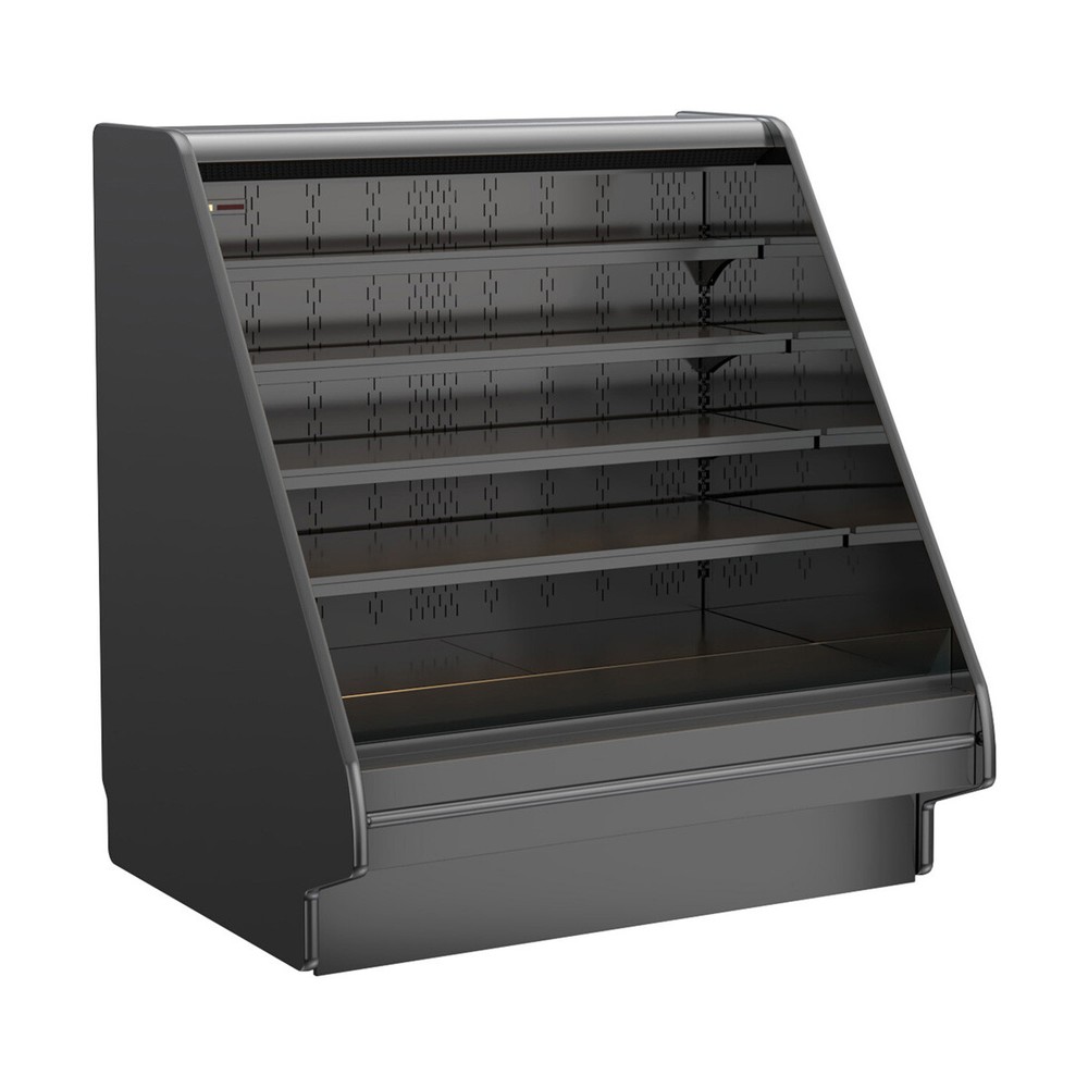Structural Concepts GHSS656RLB (FLAT) 73" Self-Serve Refrigerated Open Air Me...