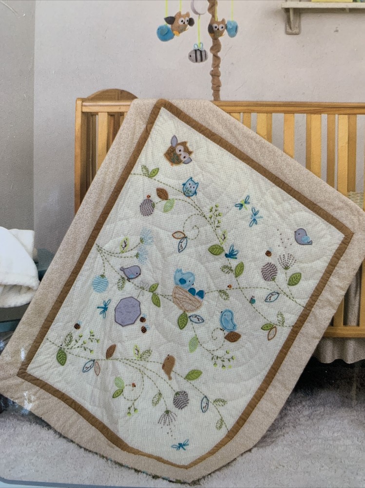 Beautiful, Nurture Imagination Nest 3Pc Crib Bedding