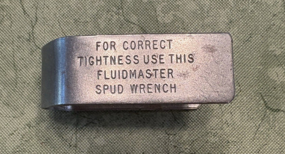 Vintage Fluidmaster Spud Wrench