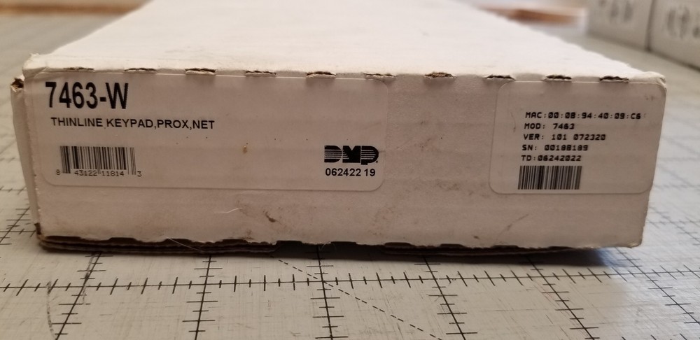 DMP 7463-W Thinline Keypad Prox Net