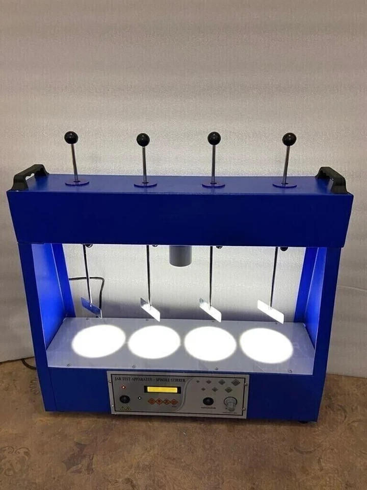 Flocculation Digital Jar Test Apparatus 4 Spindle with expedite shipping