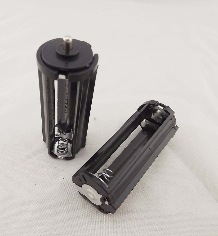 100pcs Black Battery Holder Case Box 3x AAA LR03 UM-4 For Flashlight Replacement
