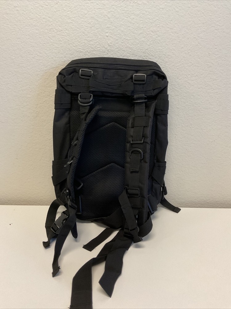 EVATAC Assault Go Bag Tactical Backpack - Black