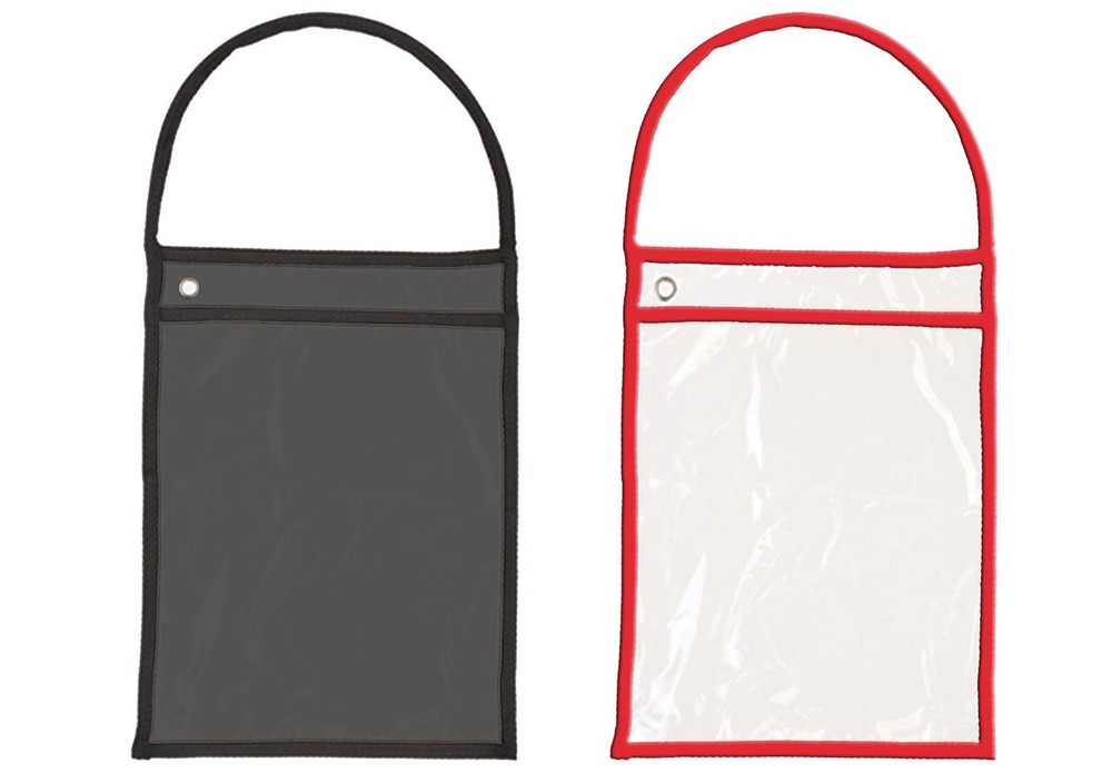 Premium Repair Order / Work Ticket Holders (Black / Red Handle) (25 per package)