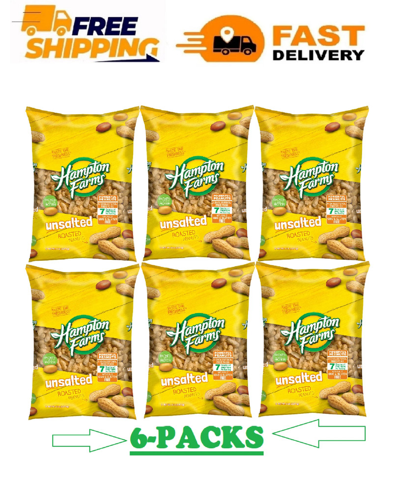Hampton Farms Unsalted In-Shell Peanuts (5 lbs.)