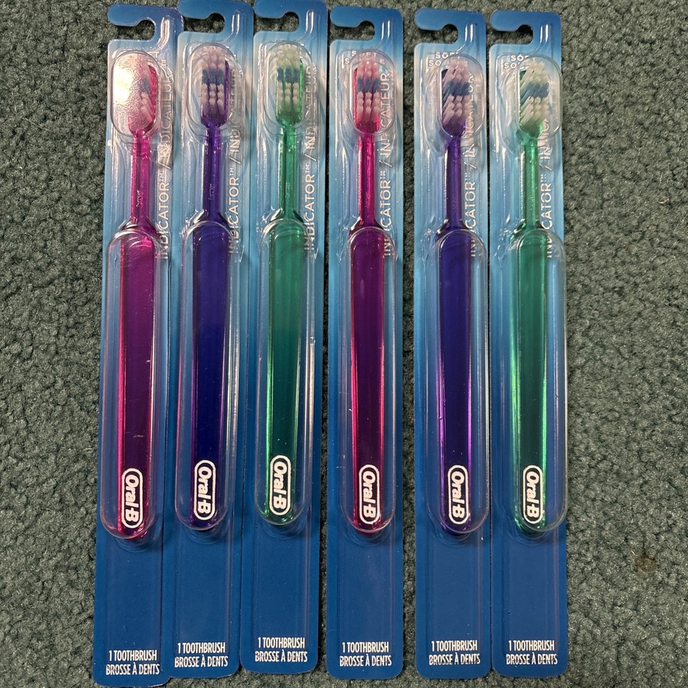 12- PACK Oral-B Indicator 20 Series Junior Childrens Toothbrushes, Extra Soft
