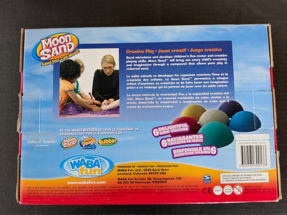 Moon Sand White Value Pack 80oz/5lb