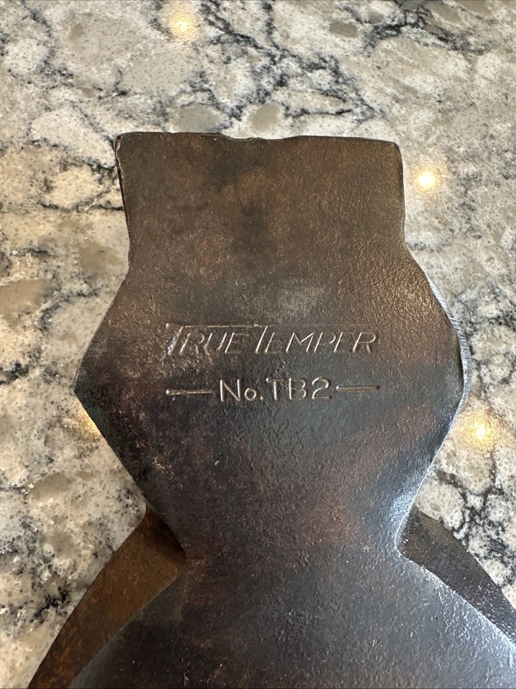 Vintage TRUE TEMPER TB2 Hatchet Axe Head Solid Nice