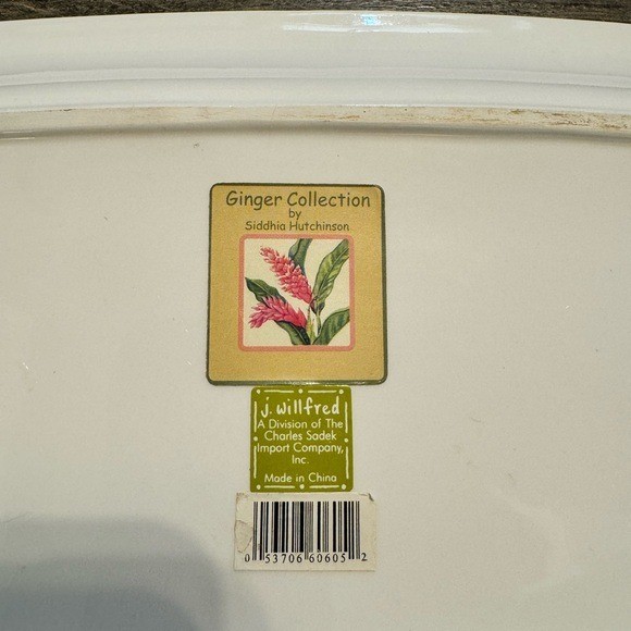 Siddiha Hutchinson Ginger Collection Long Rectangular Tray