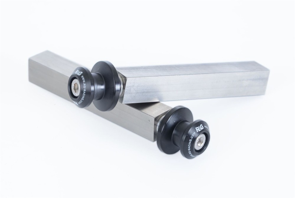 R&G Paddock Stand Hook Adapters Silver Universal