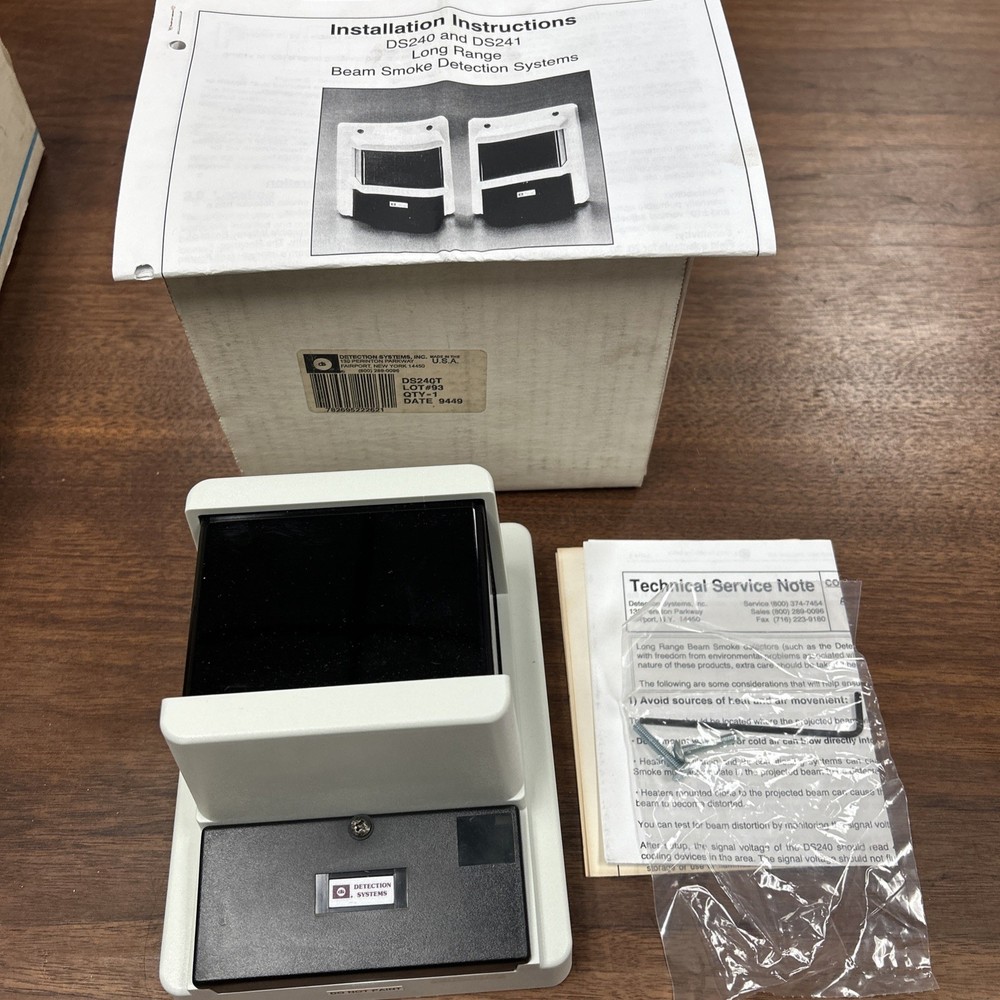 Detection Systems DS240T Long Range Beam Detector System, New, I-7