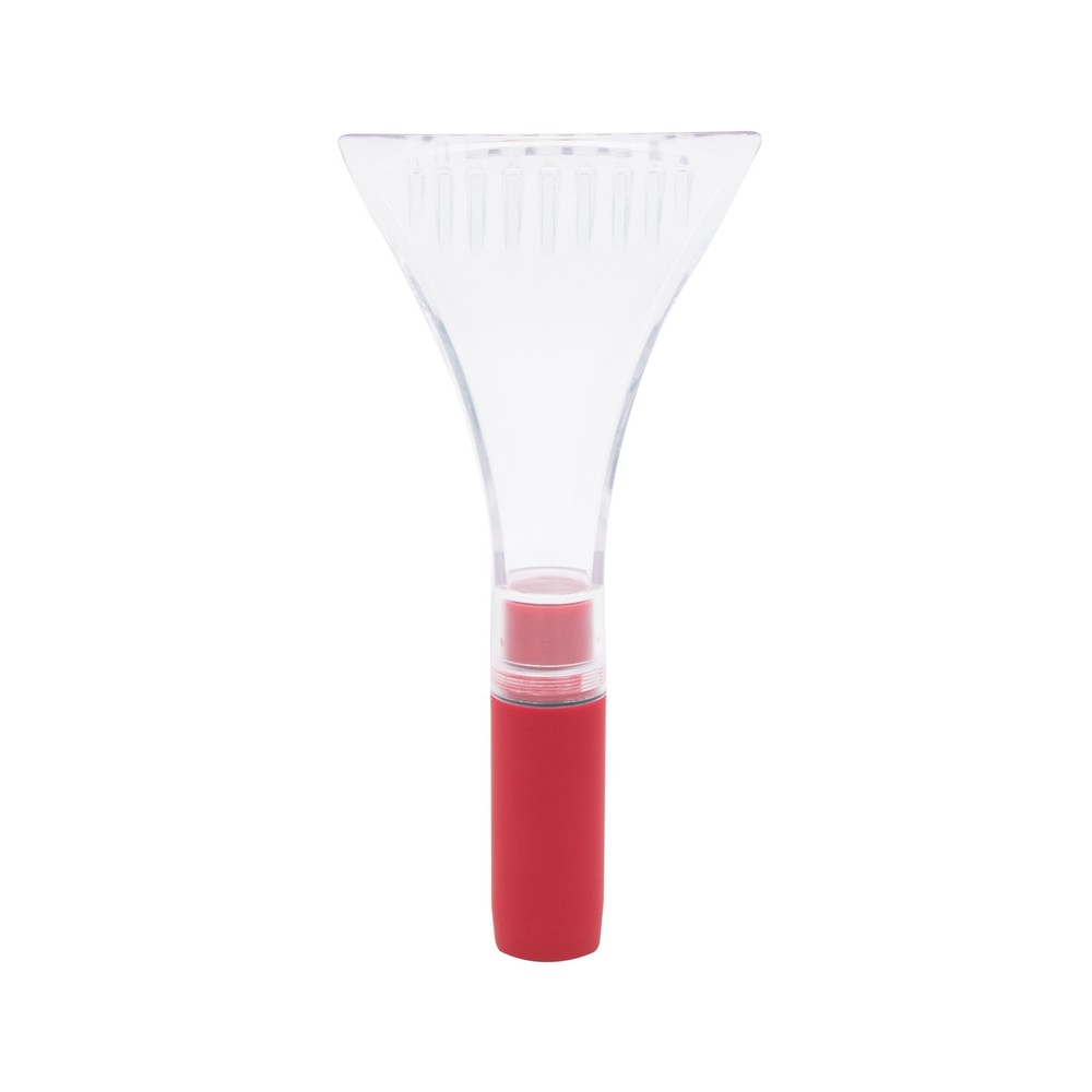 Smart Home LED Lighted Super Bright Windshield Ice Scrapers in Red, 2 Pack