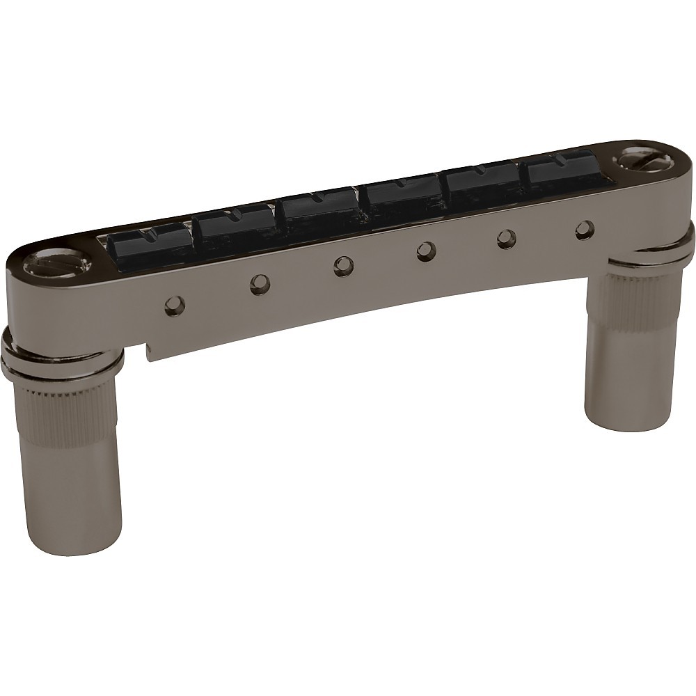 Graph Tech ResoMax NV2 Auto Lock Bridge String Saver Saddles 6MM Posts Black Nkl