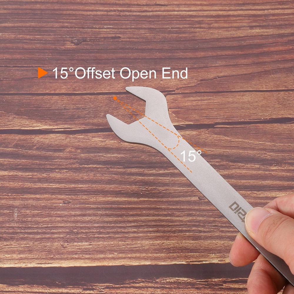 Thin Combination Wrench 5mm Metric 6-Point 15 Degree Offset Wrenches