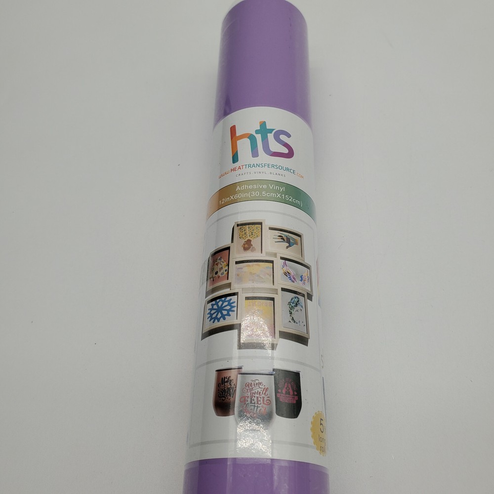 Heat Transfer Source 5 ft Adhesive Vinyl - Violet