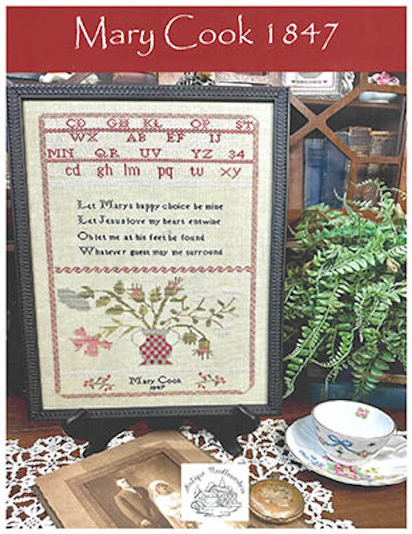 Mary Cook 1847~Antique Needleworkers