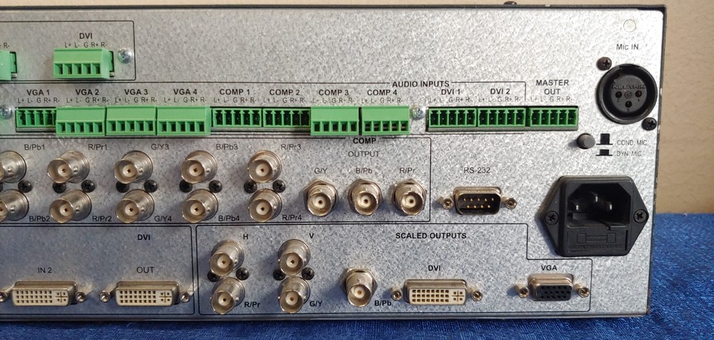 Kramer VP-725DSA Digital Presentation Switcher/Scaler