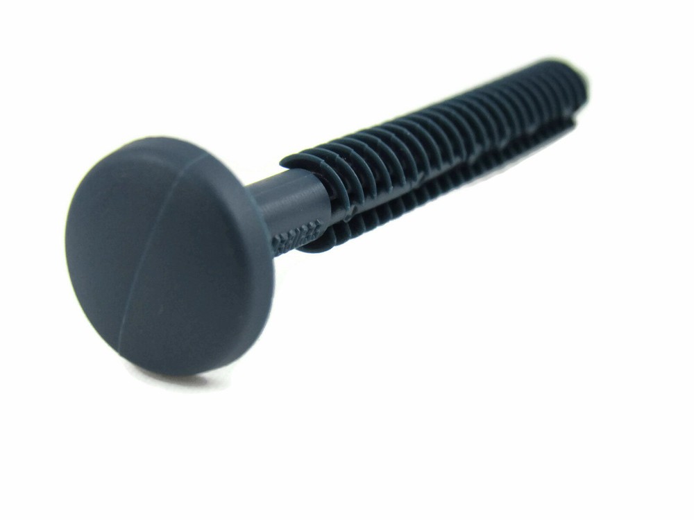 Classic Blue 100 Pack Window Shutters Panel Peg Loks 3" Shutter Fasteners Spikes