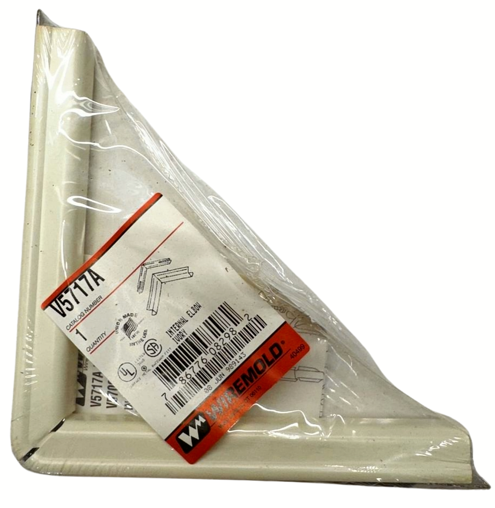 Wiremold V5717A Ivory Internal Pull Elbow **Free Shipping**
