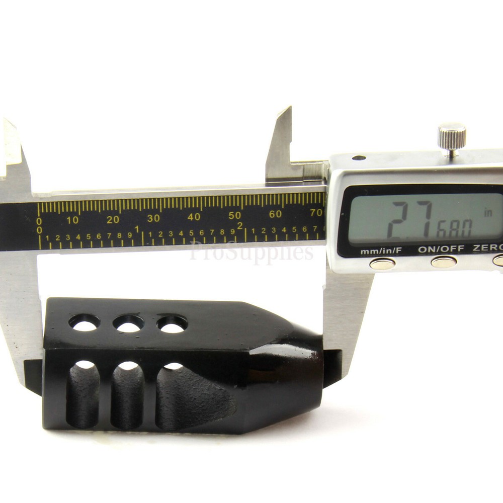 HOT! Tanker Style Muzzle Brake Triangular Baffl 5/8x24 Pitch for .308