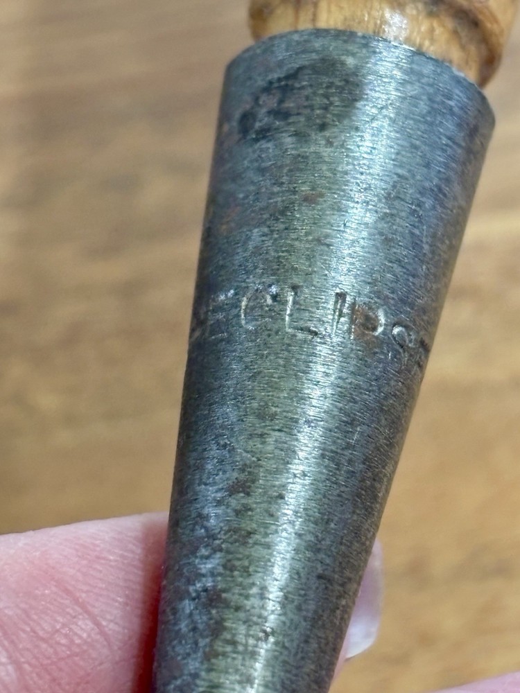 Antique Eclipse (British) 1/4” Socket Chisel