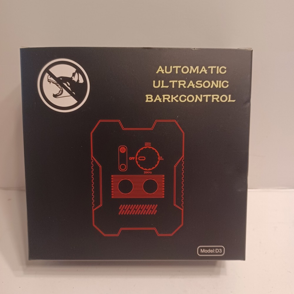 Ultrasonic Bark Control Automatic Model D3 Open Box