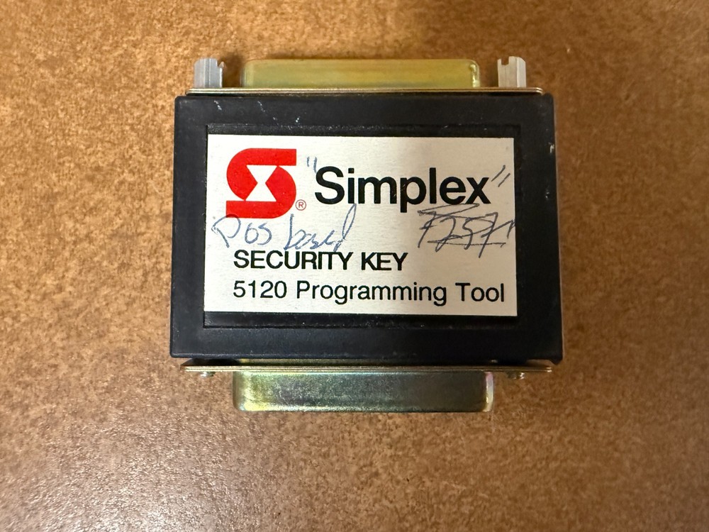 Simplex Security Key 5120 Programming Tool