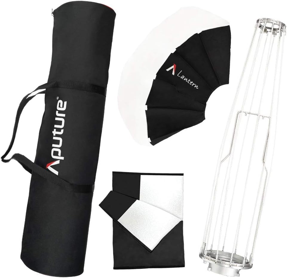 Lantern Softbox Soft Light Modifier,26inch, Quick-Setup Quick-Folding Space L...
