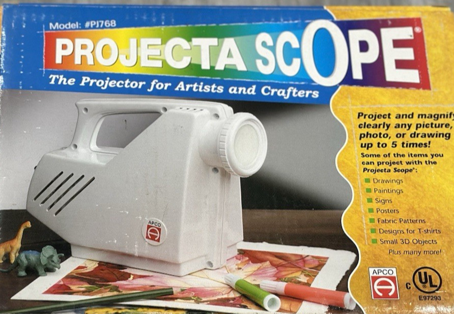 Projecta Scope The Projector For Artists And Crafters