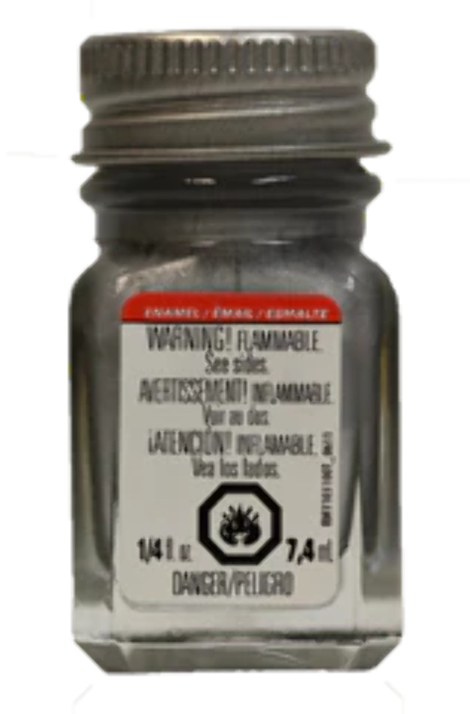 Testors 1146TT Enamel Paint 1/4 oz Silver