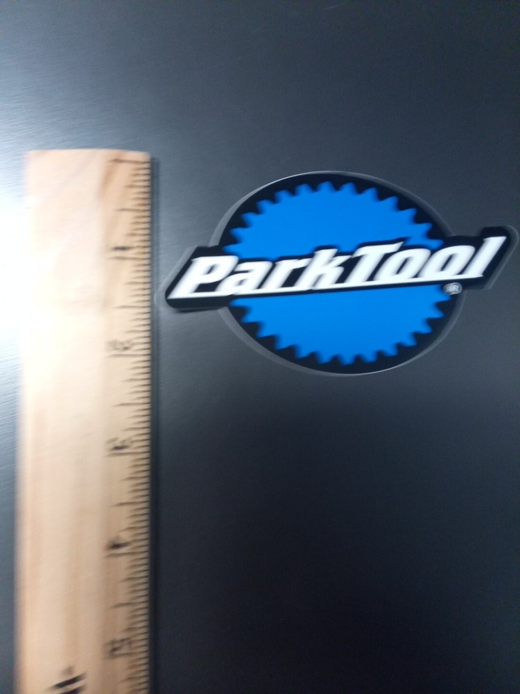 3.75" Park Tool Decal/Sticker Blue/White/Black