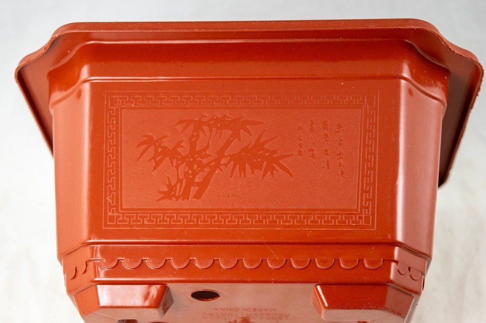 Rectangular Plastic Cactus & Succulent, Bonsai Training Tall Pot 7.25" to 17.5"