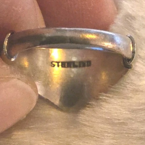 WWII Sons In Service Sterling Ring