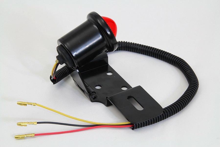 Black Universal LED Tail Lamp Assembly for Harley-Davidson