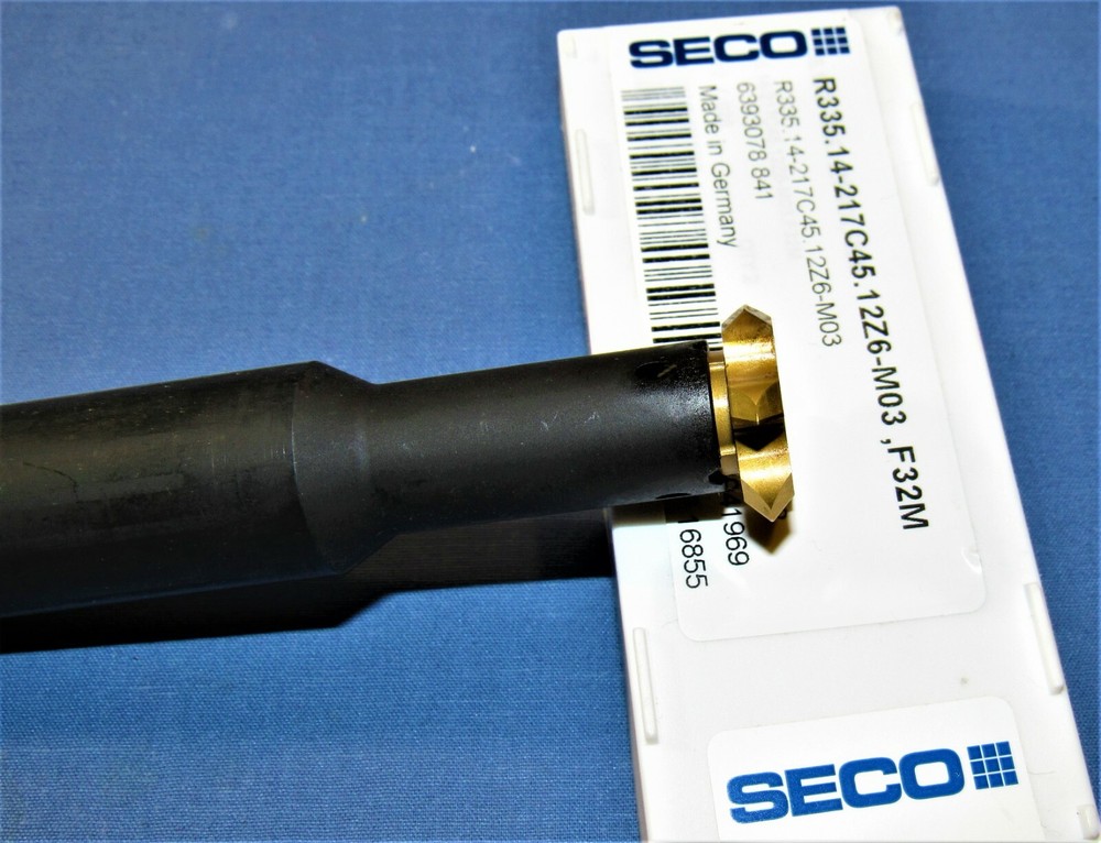 Seco 335.14-2014.0-.36-100 Indexable Tooling Arbor with insert kit