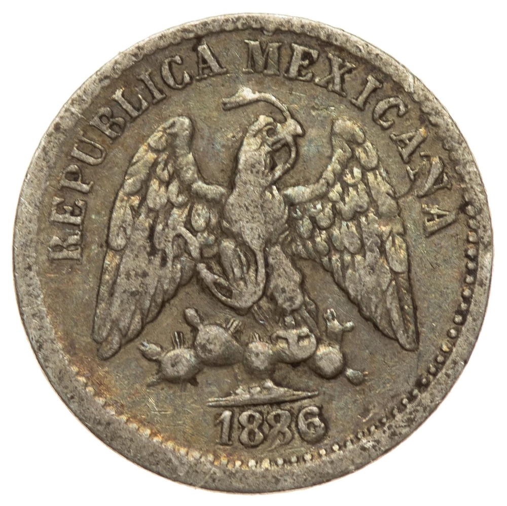 Mexico - 5 Centavos 1886 - Silver