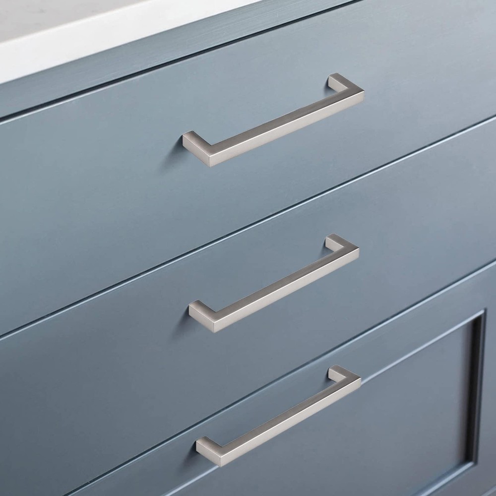 Cabinet Pulls - Solid Zinc Alloy Kitchen Cabinet Handles & Knobs for Drawers,...