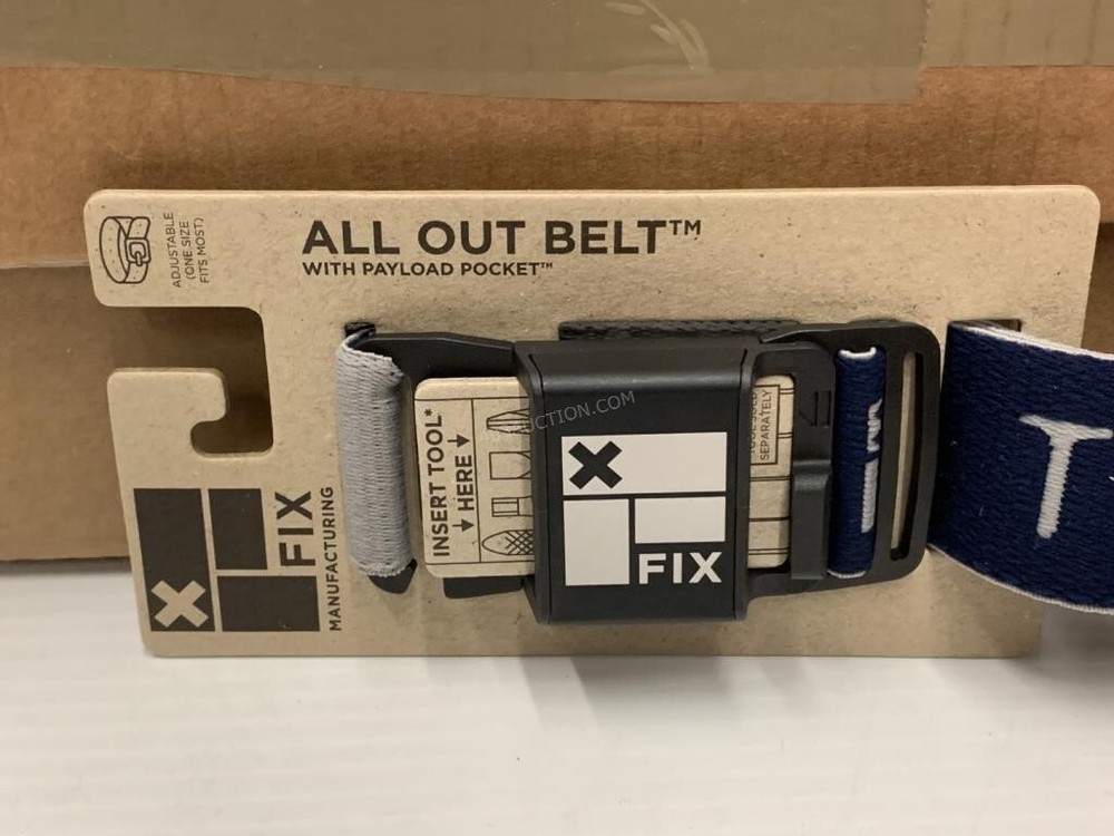 Fix Manufacturing All Out Belt Black NEW