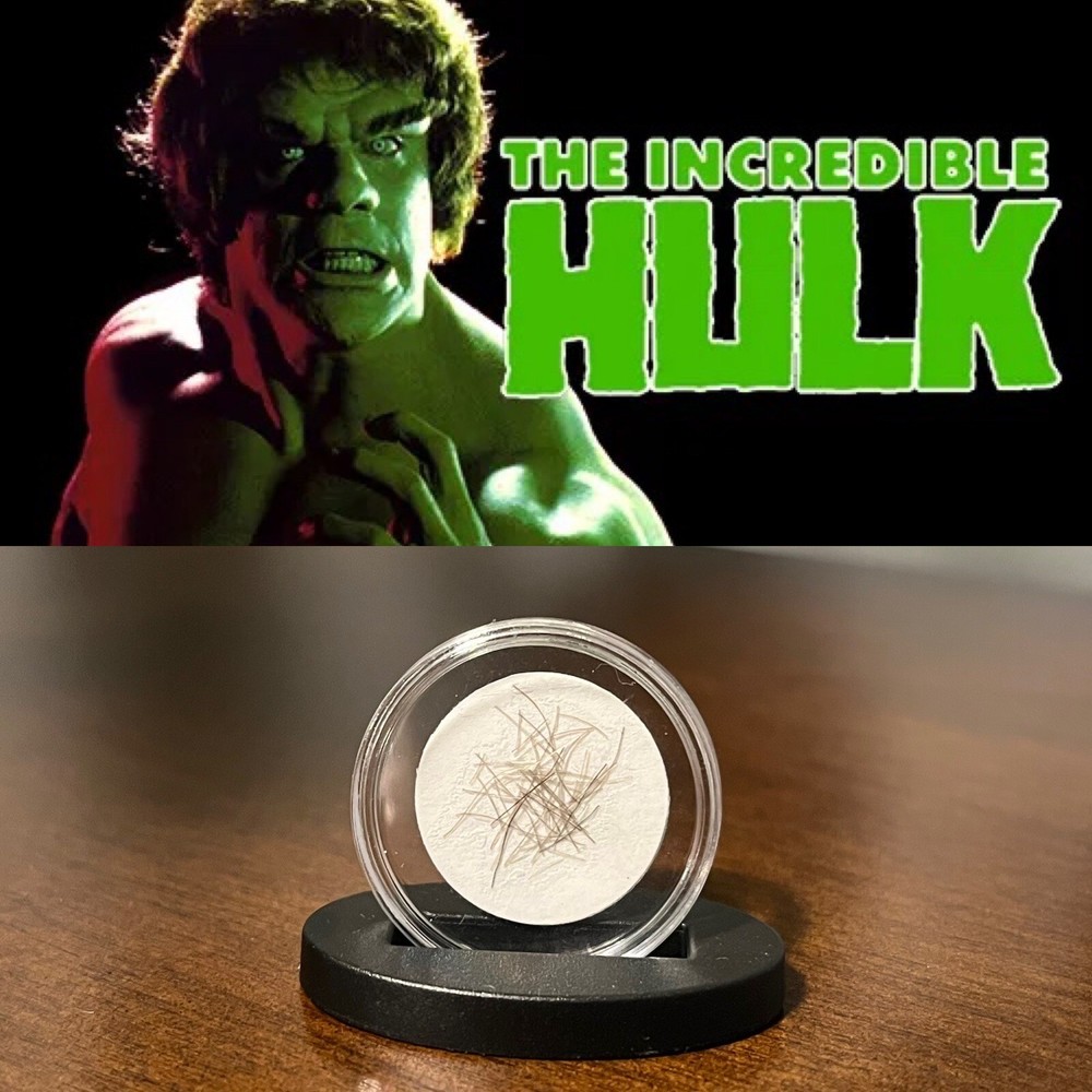 Incredible Hulk Original Costume Wig Hair Prop Marvel