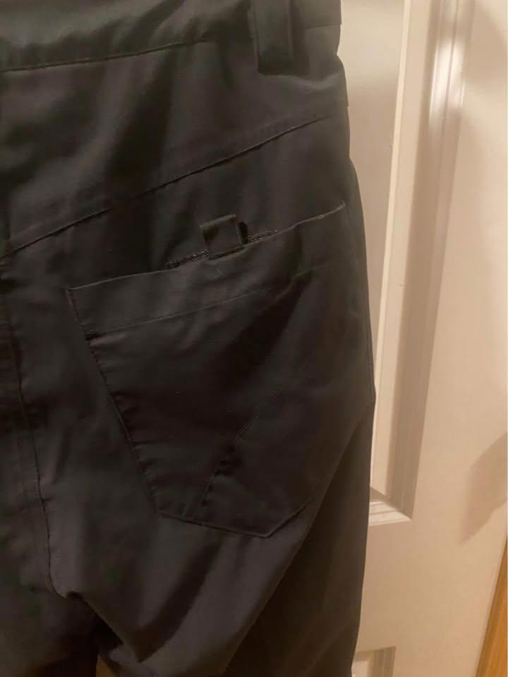 Ride Snowboard Pants size small black - see pic for condition