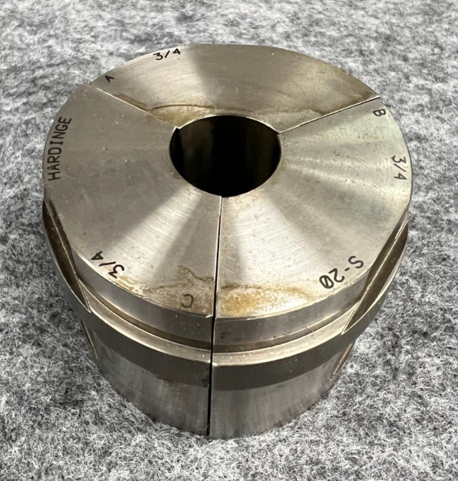 HARDINGE S20 3/4" COLLET PADS 3 SEGMENTS