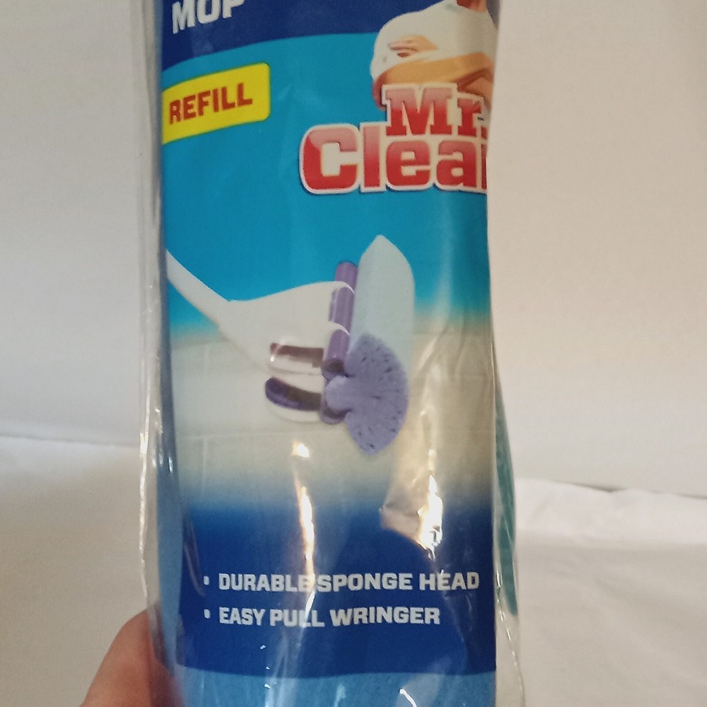 Mr. Clean Heavy Duty Roller Mop Refill NEW Sealed Package.