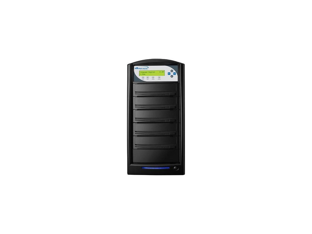 VINPOWER Black 1 to 4 128M Buffer Memory SharkCopier DVD/CD Tower Duplicator wit